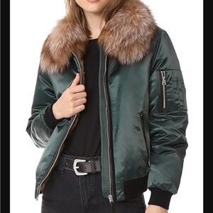 Authentic Mackage Rella Jacket with Fur Hood